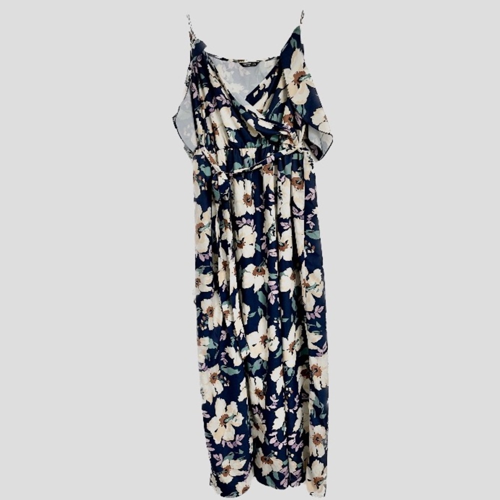 Shein Curve Floral Long Dress